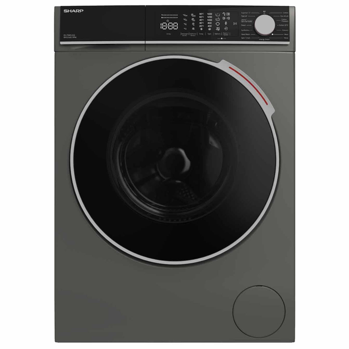 Sharp ES-FW814S 8KG Front Load Washing Machine – Mega Discount Store Sharp ES-FW814S 8KG Front Load Washing Machine – Mega Discount Store