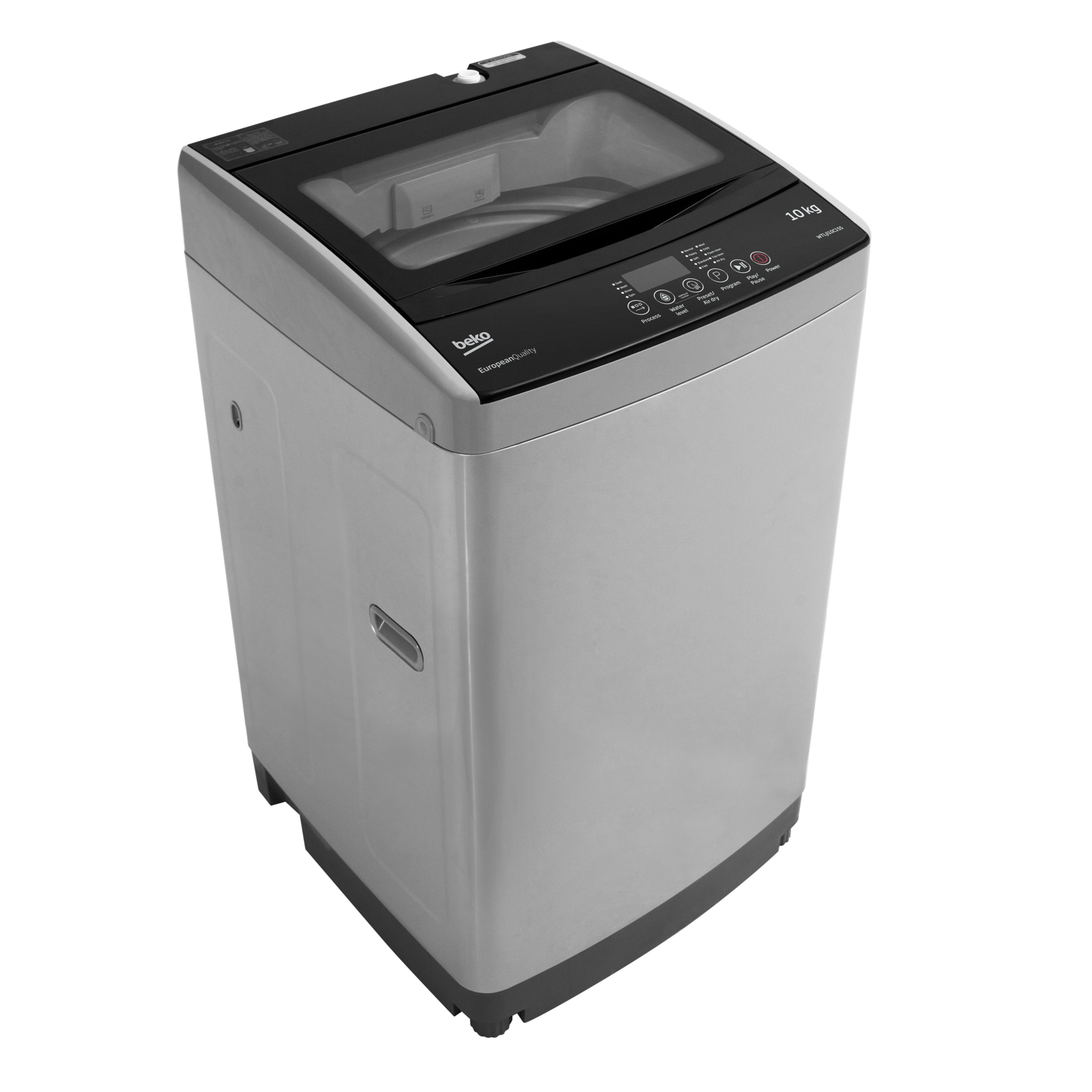Summer　SALE　⑩ Beko WTLJI10C1SS 10kg Top Load Washing Machine (4 ticks) – Mega