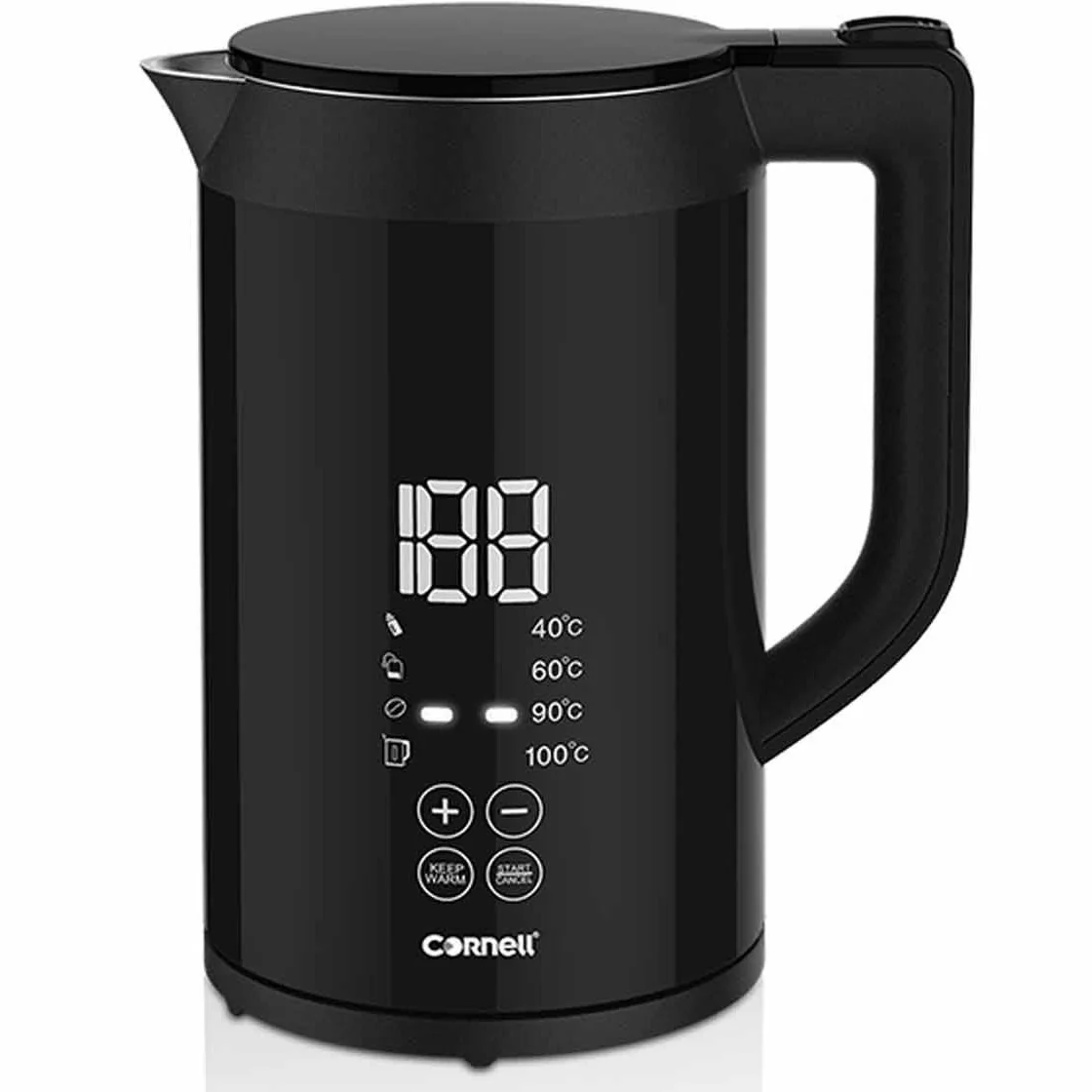 Cornell CJKE151DS 1.5L Digital Cordless Kettle – Mega Discount Store Cornell CJKE151DS 1.5L Digital Cordless Kettle – Mega Discount Store