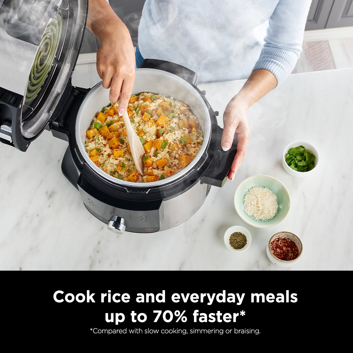 Ninja 11-In-1 SmartLid Multi-Cooker - OL550 – Mega Discount Store