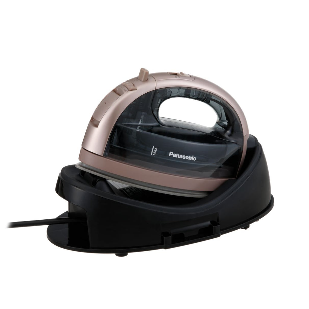 Panasonic steam iron on a white background