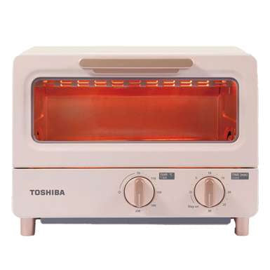 cute small pink toaster oven