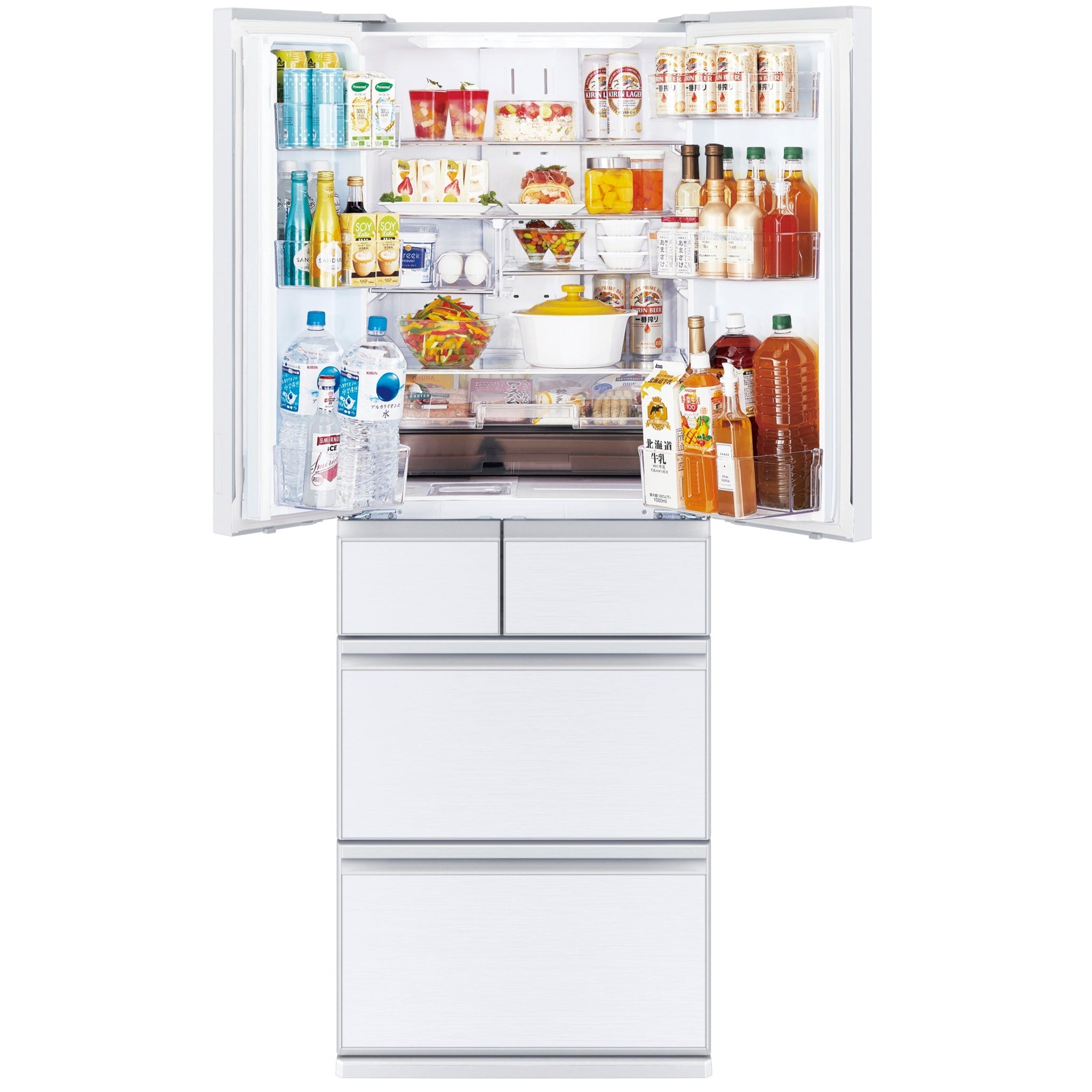 MITUSBISHI MR-WZ55K 547L 6-DOOR FRIDGE – Mega Discount Store