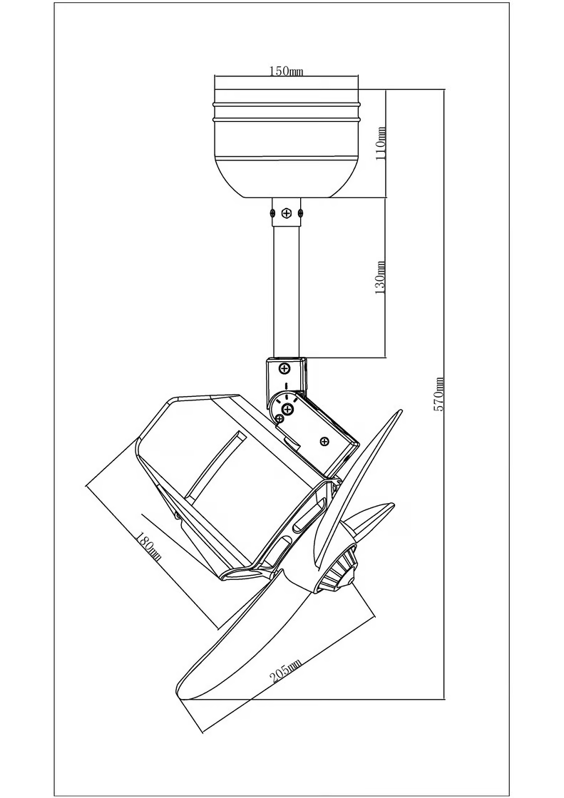 Dimensions of bestar dino fan