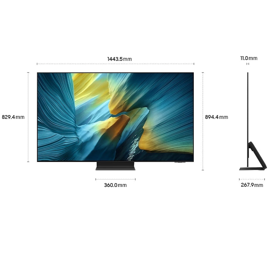 dimensions of QA65S95FAKXXS