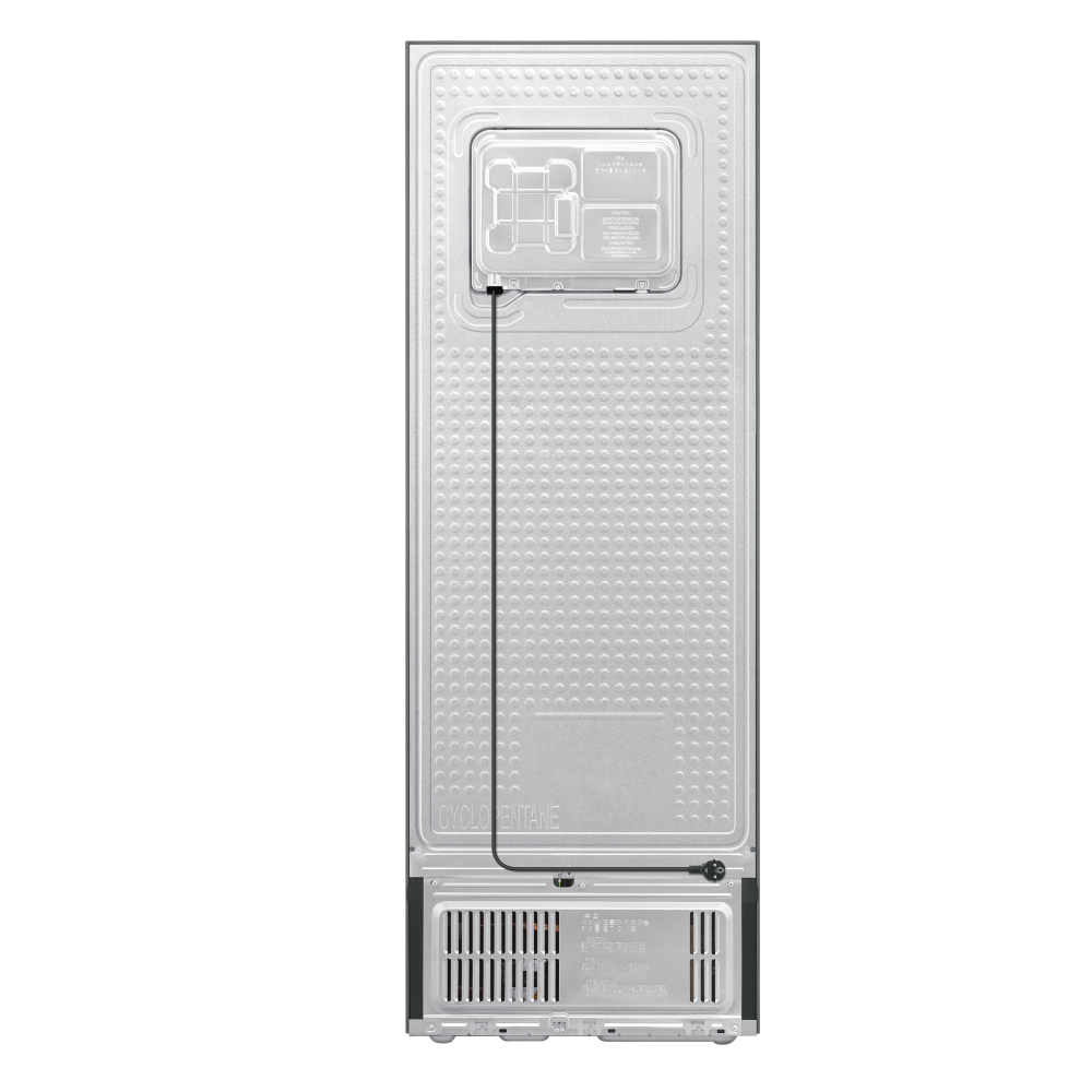 back view of samsung 2 door fridge