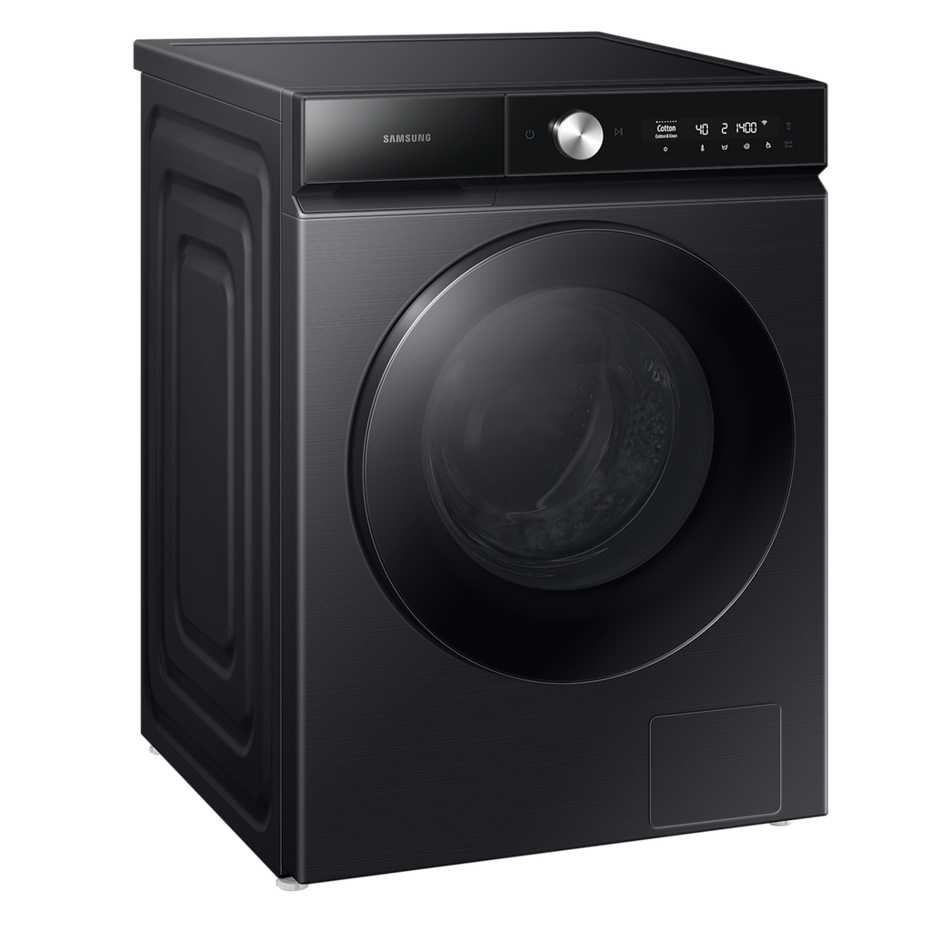 Slant view of Laundry Washer WW12BB944DGB Black