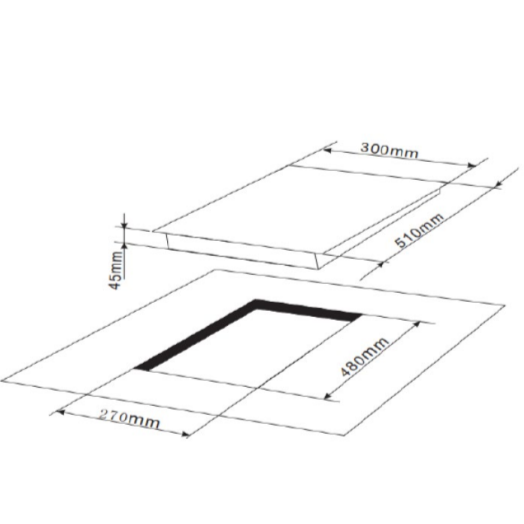 TG2231BBP/ BBL/ BEP/ BEL 30CM GAS HOB