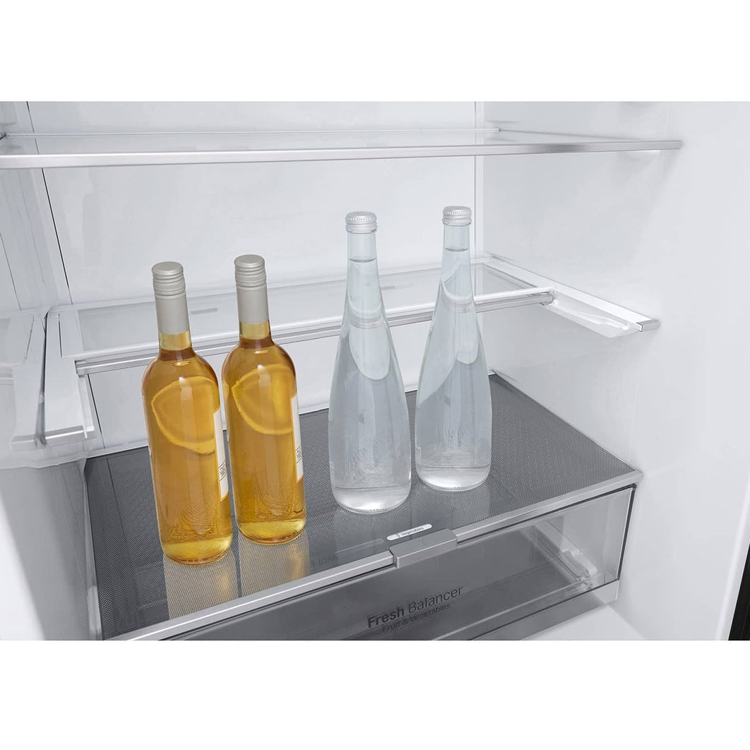 LG 421L Bottom Freezer Refrigerator GB-B4215MC | Matte Black
