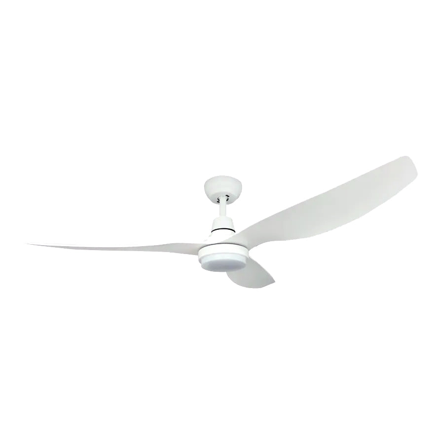 white mowe smart ceiling fan