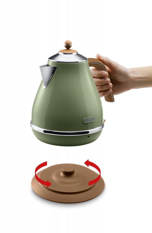 Unboxing Delonghi Icona Vintage Electric Kettle 1.7L (Olive Green